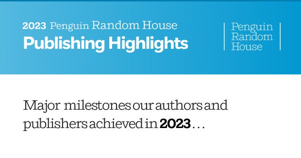 Major milestones our authors and publishers achieved in 2023
